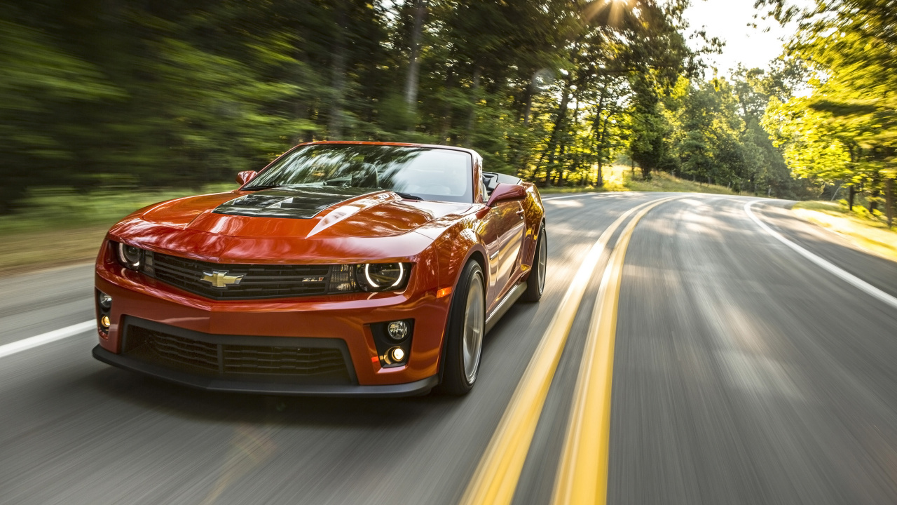 Обои Шевроле камаро, Шевроле, авто, спорткар, мускул кар в разрешении 1280x720