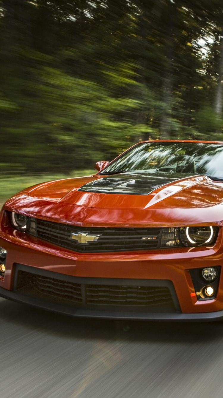 Обои Шевроле камаро, Шевроле, авто, спорткар, мускул кар в разрешении 750x1334