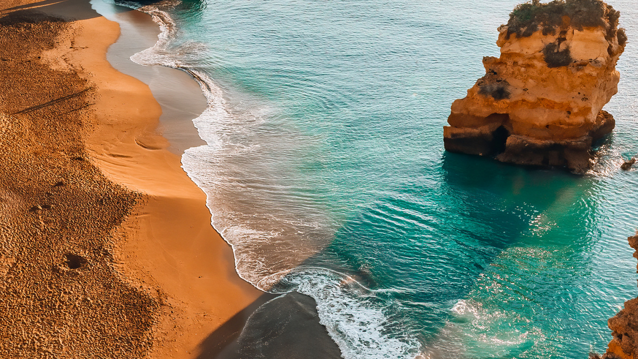 Обои пейзаж, пейзажная живопись, живопись, вода, гидроресурсы в разрешении 1280x720