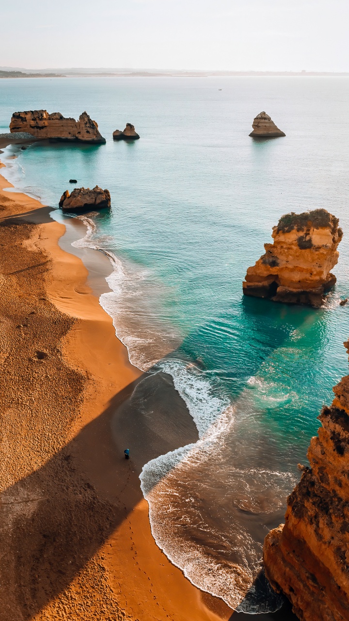Обои пейзаж, пейзажная живопись, живопись, вода, гидроресурсы в разрешении 720x1280