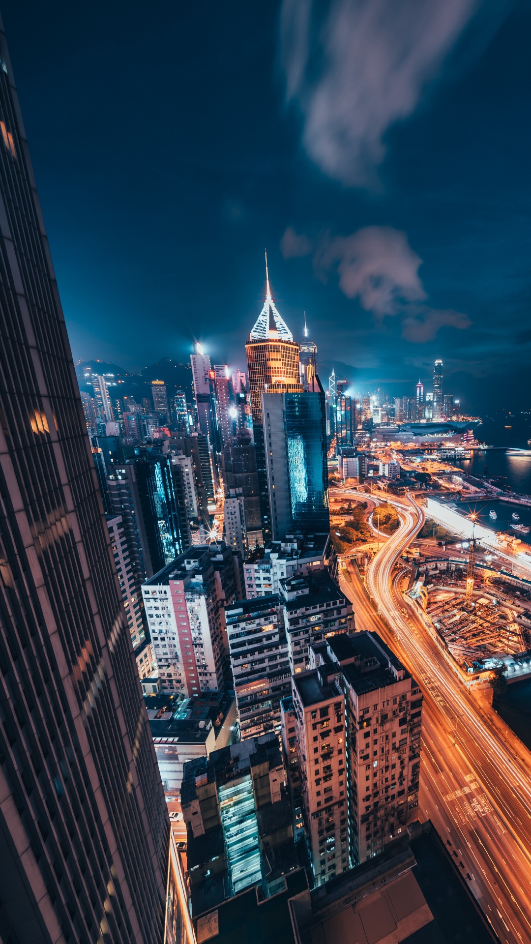 Обои небоскреб, архитектура, здание, облако, мир в разрешении 1080x1920