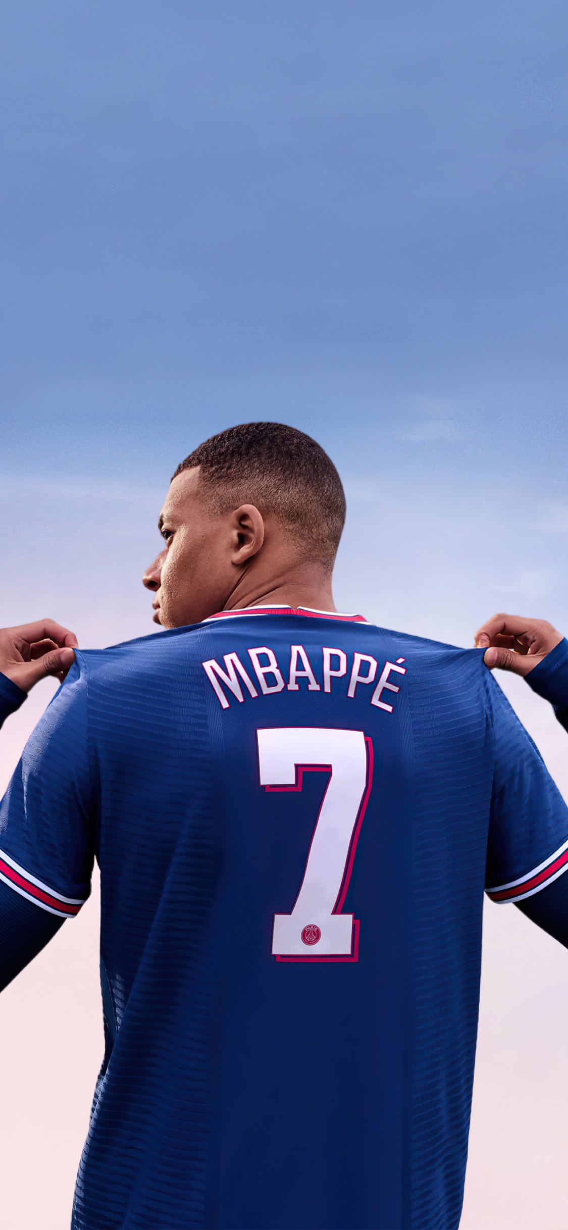 Обои Kylian Mbappe Fifa 22 в разрешении 1125x2436