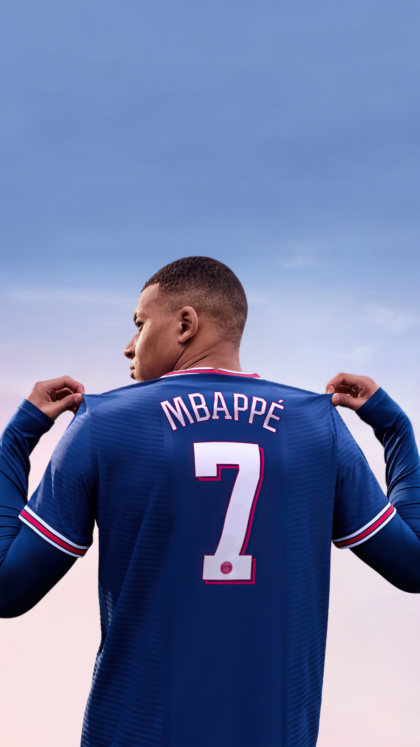 Обои Kylian Mbappe Fifa 22 в разрешении 1440x2560