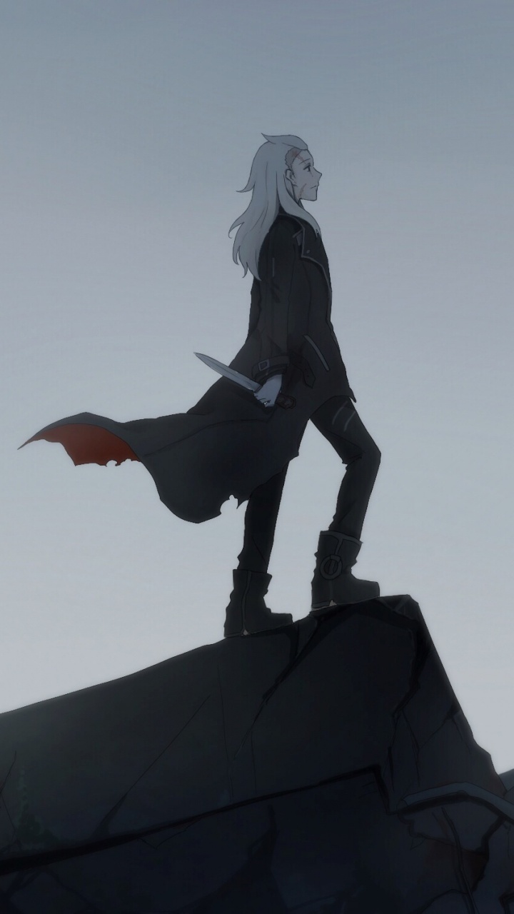 Обои небо, аниме, Под Огнями, Фристайл прогулки, tenrou Сириус егеря в разрешении 720x1280