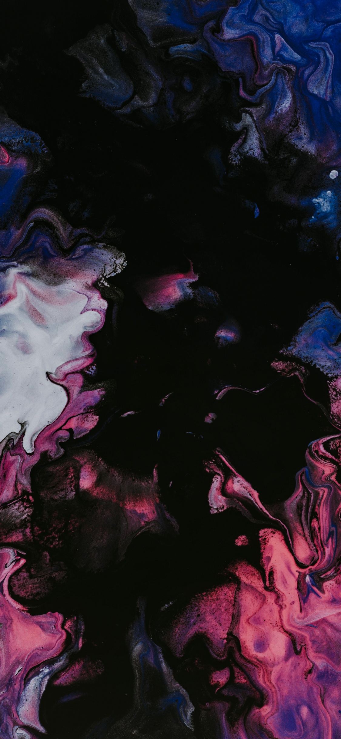 Обои вода, акварельная живопись, рисование, престижа, живопись в разрешении 1125x2436