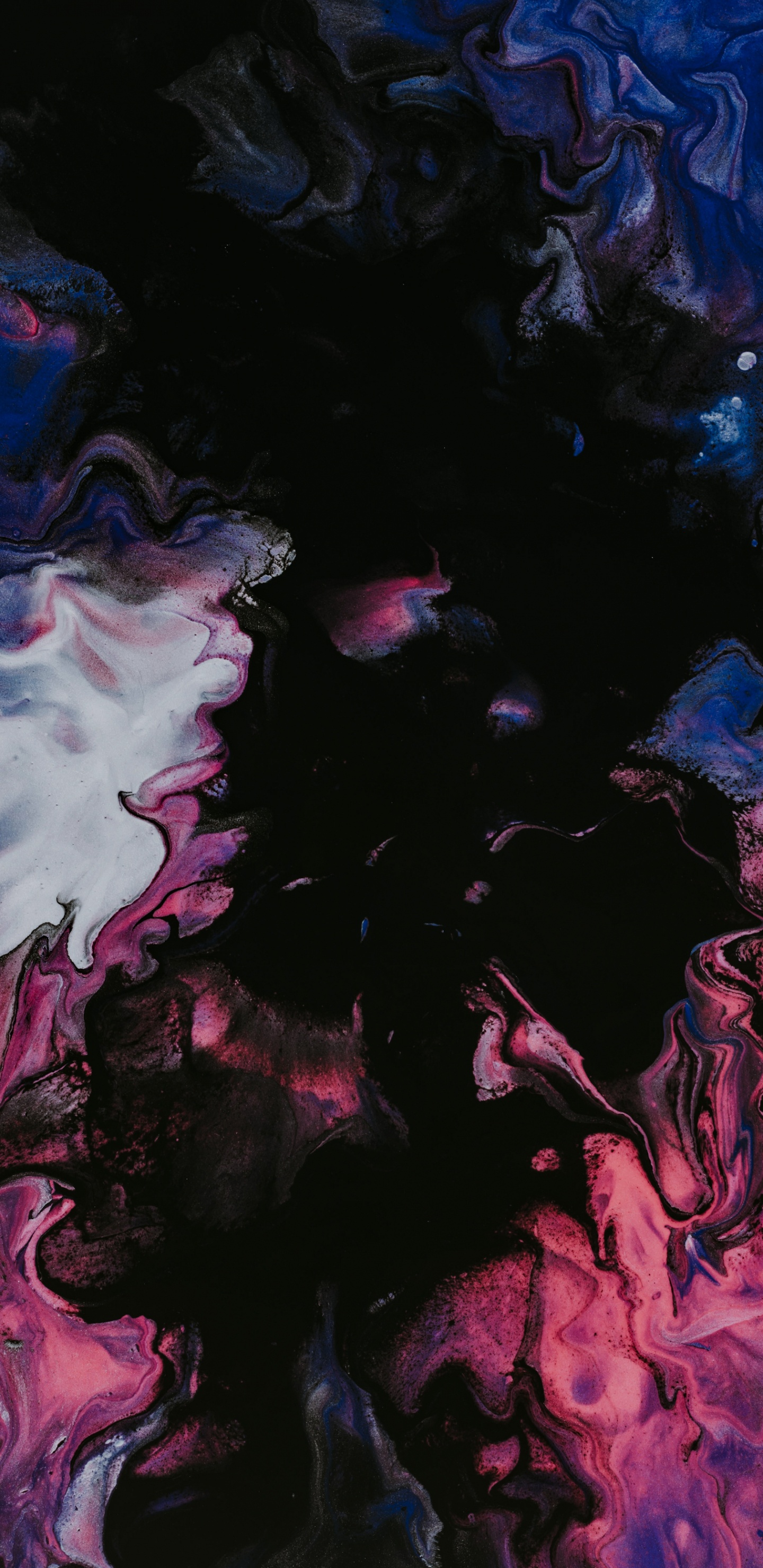 Обои вода, акварельная живопись, рисование, престижа, живопись в разрешении 1440x2960