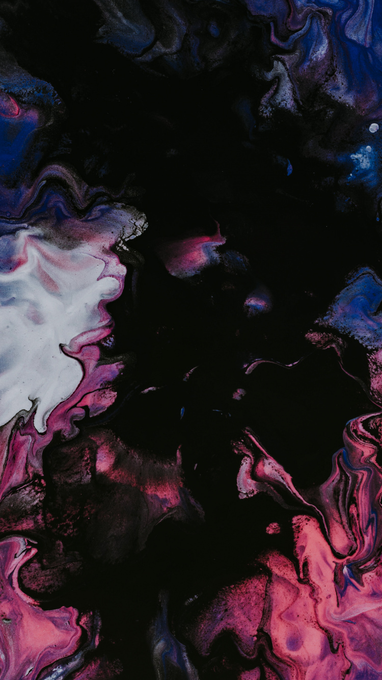 Обои вода, акварельная живопись, рисование, престижа, живопись в разрешении 750x1334