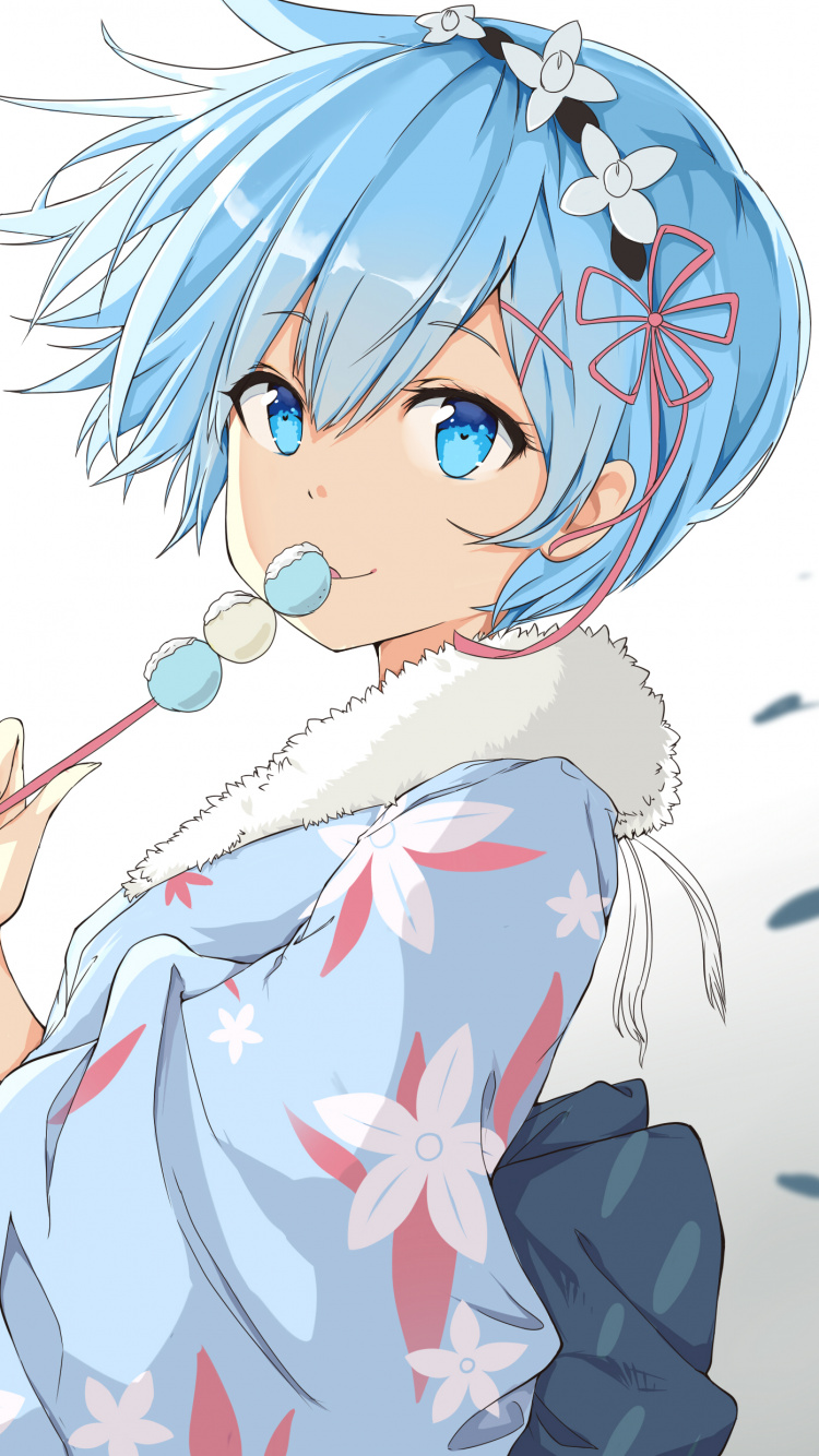 Обои аниме, арт, мультфильм, иллюстрация, рот в разрешении 750x1334