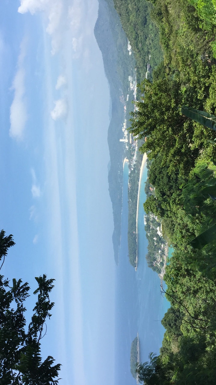 Обои природа, гидроресурсы, водопад, растительность, тропические леса в разрешении 720x1280