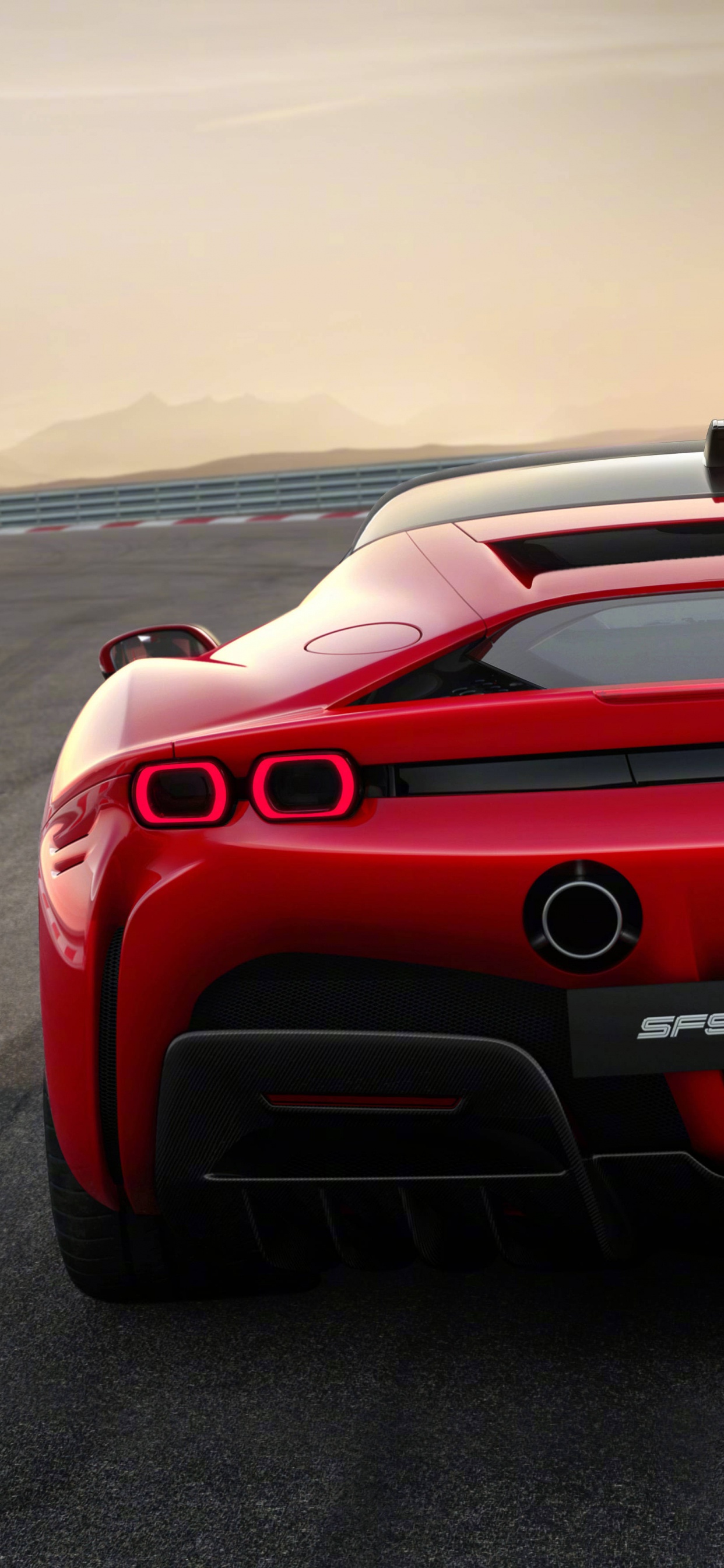 Обои SF90 Ferrari на Женевском автосалоне, laferrari, авто, Ferrari, Маранелло в разрешении 1242x2688