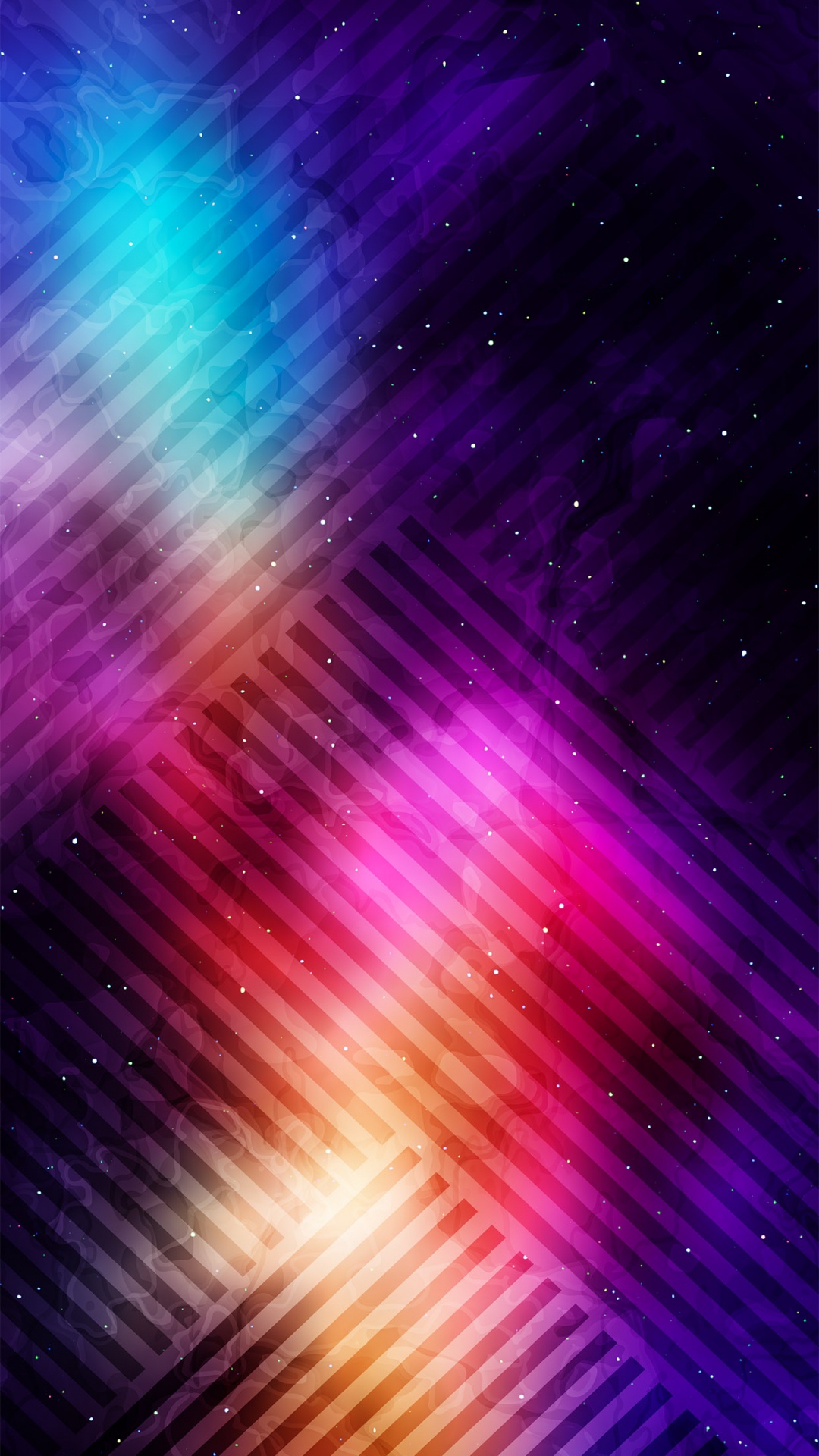 Обои свет, красочность, вода, пурпур, Фиолетовый в разрешении 1080x1920