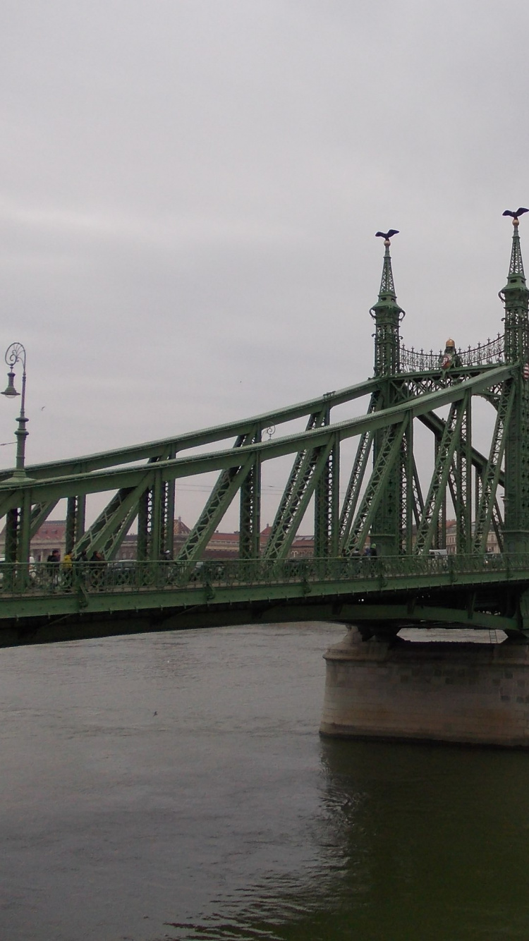 Обои мост, подвесной мост, реки, консольный мост, extradosed мост в разрешении 750x1334