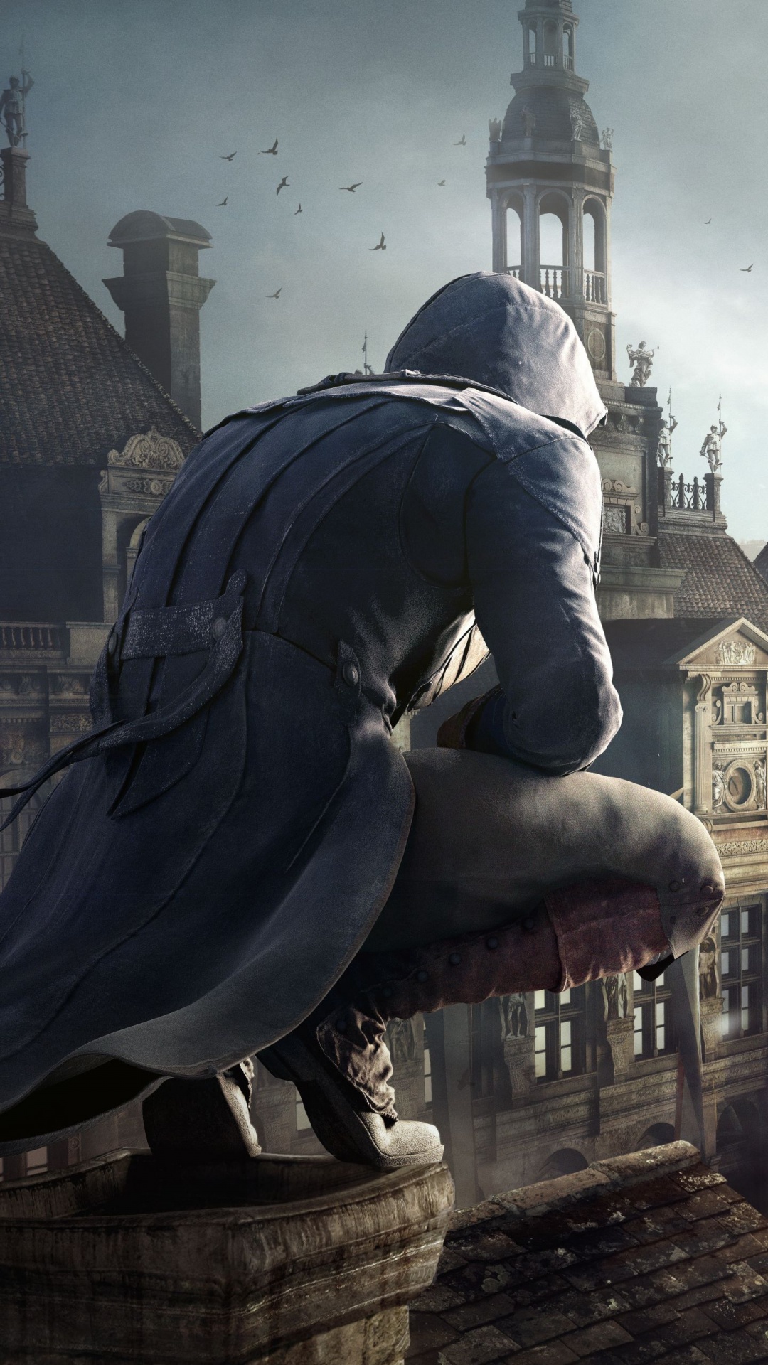 Обои Остров Филитео, курорт, assassins creed unity, xbox one, ubisoft, игра-боевик в разрешении 1080x1920