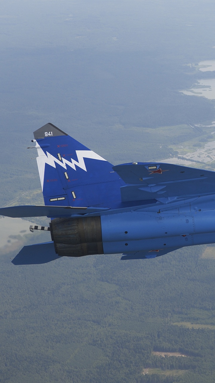 Обои Миг-29К, самолеты, самолет, авиация, истребительная авиация в разрешении 720x1280