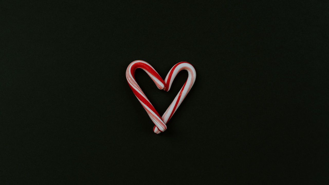 Обои конфета, человеческое тело, орган, сердце, минимализм в разрешении 1280x720