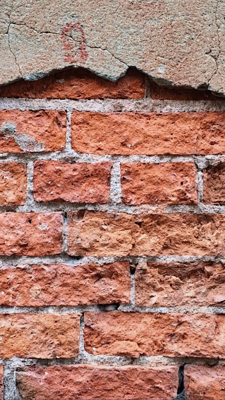 Обои кирпичная кладка, кирпич, стена, каменная стена, текстура в разрешении 720x1280