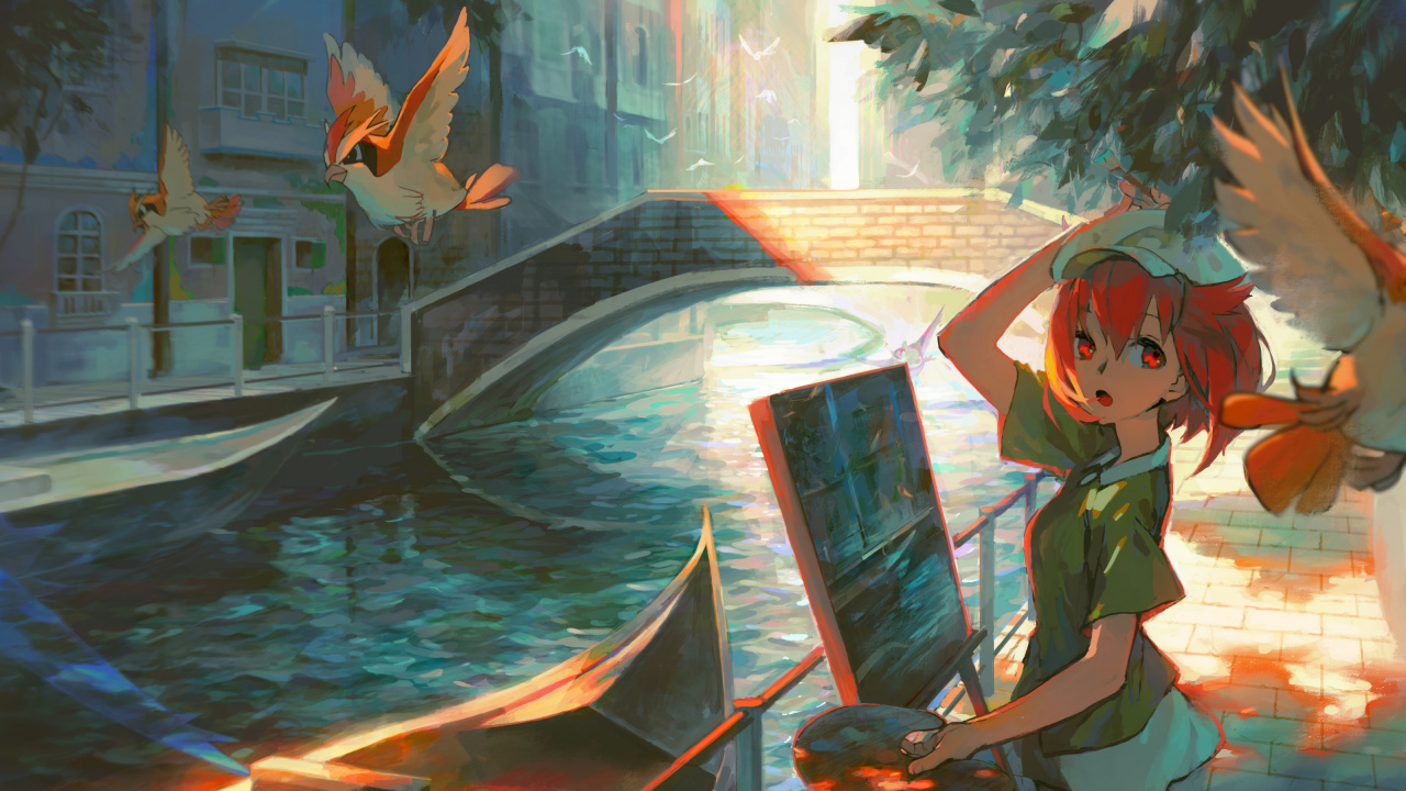 Обои фан арт, арт, приключенческая игра, иллюстрация, игры в разрешении 1280x720