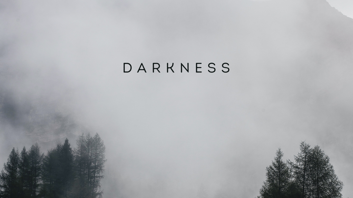 Обои облако, атмосфера, растение, гора, дымка в разрешении 1366x768