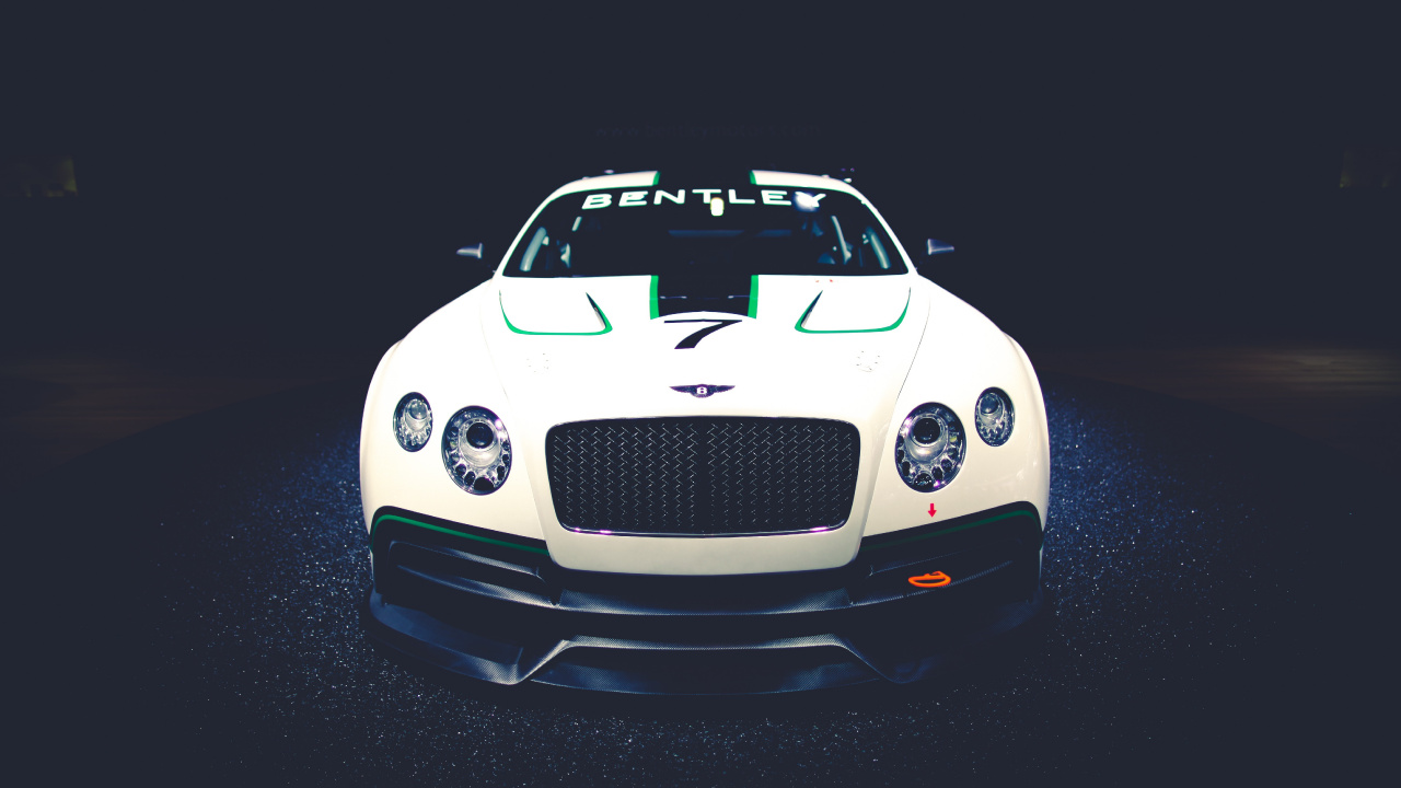Обои Bentley Continental GT3, bentley continental gt, Бентли Моторс Лимитед, Бентли, авто в разрешении 1280x720
