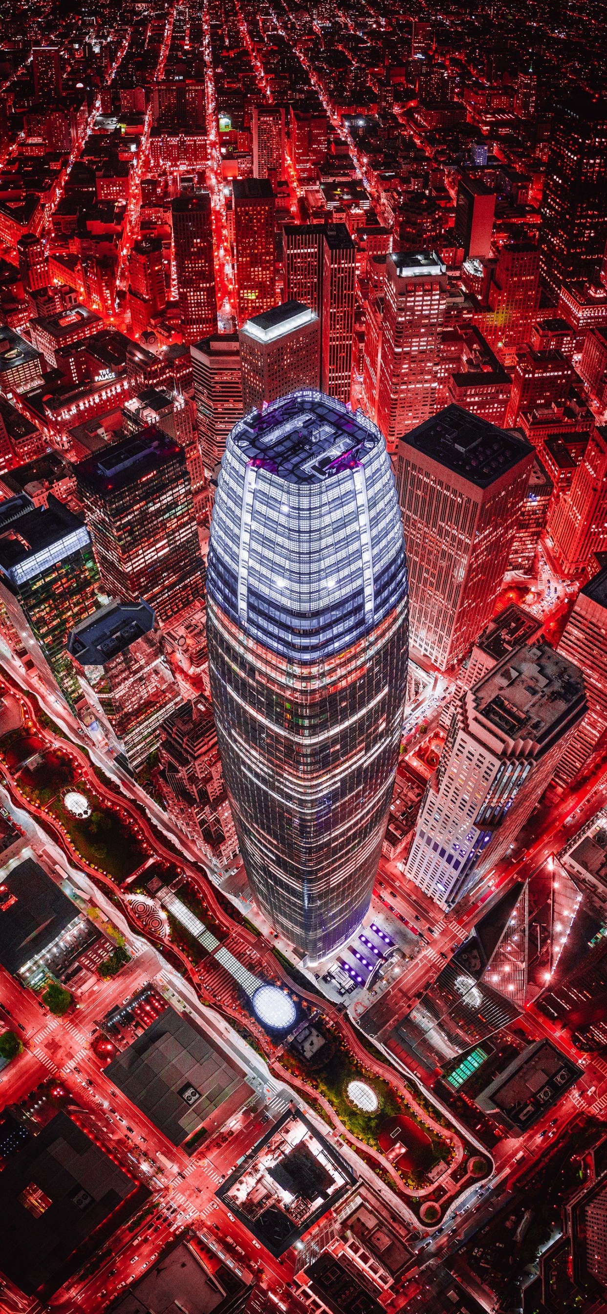 Обои Сан Франциско, здание, небоскреб, вышка, мир в разрешении 1242x2688