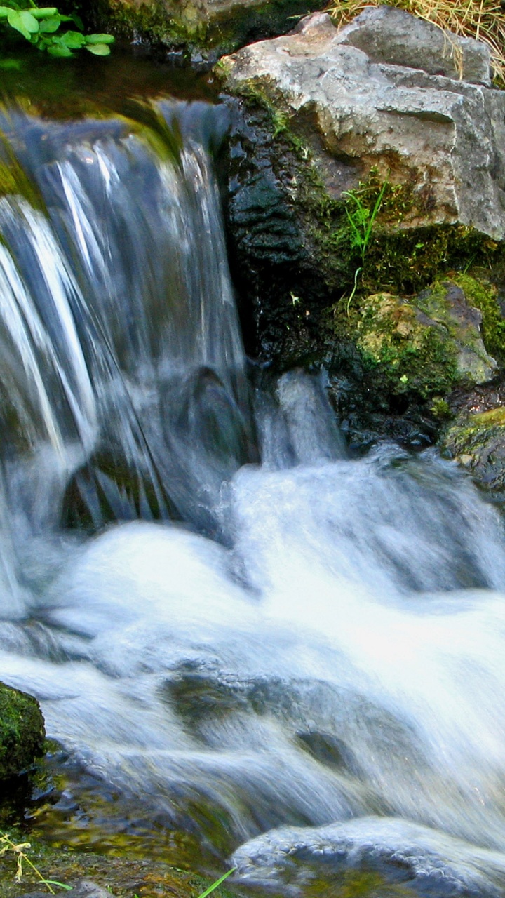 Обои вода, водопад, гидроресурсы, водоем, природа в разрешении 720x1280