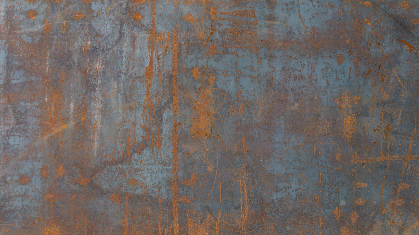 Обои ржавчина, морилка, стена, древесина, узор в разрешении 1366x768