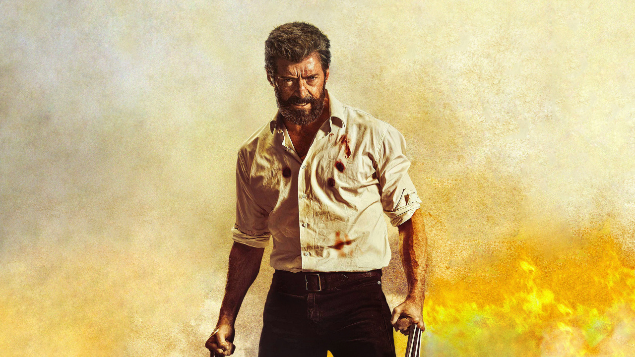 Обои Росомаха, человек, волосы на лице, профессор Икс, Старик Логан в разрешении 1280x720