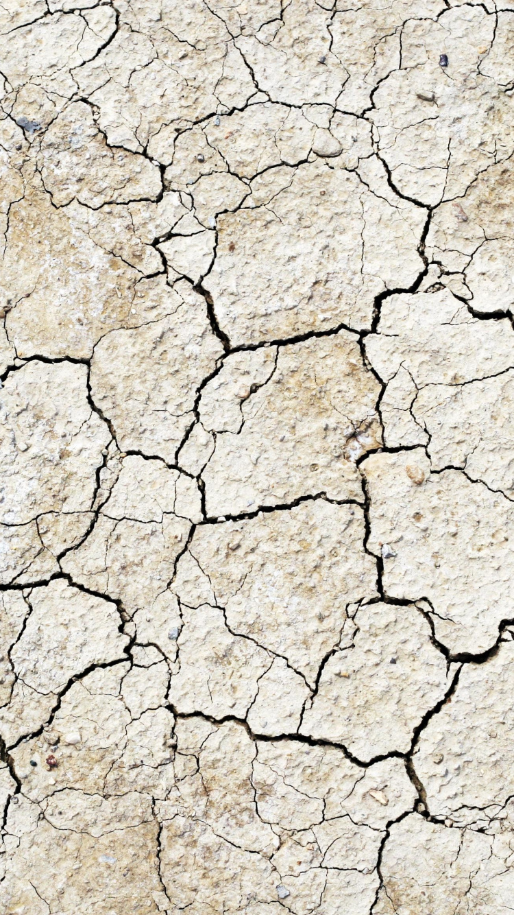 Обои текстура, почва, засуха, узор, трещинами стены текстуры в разрешении 750x1334