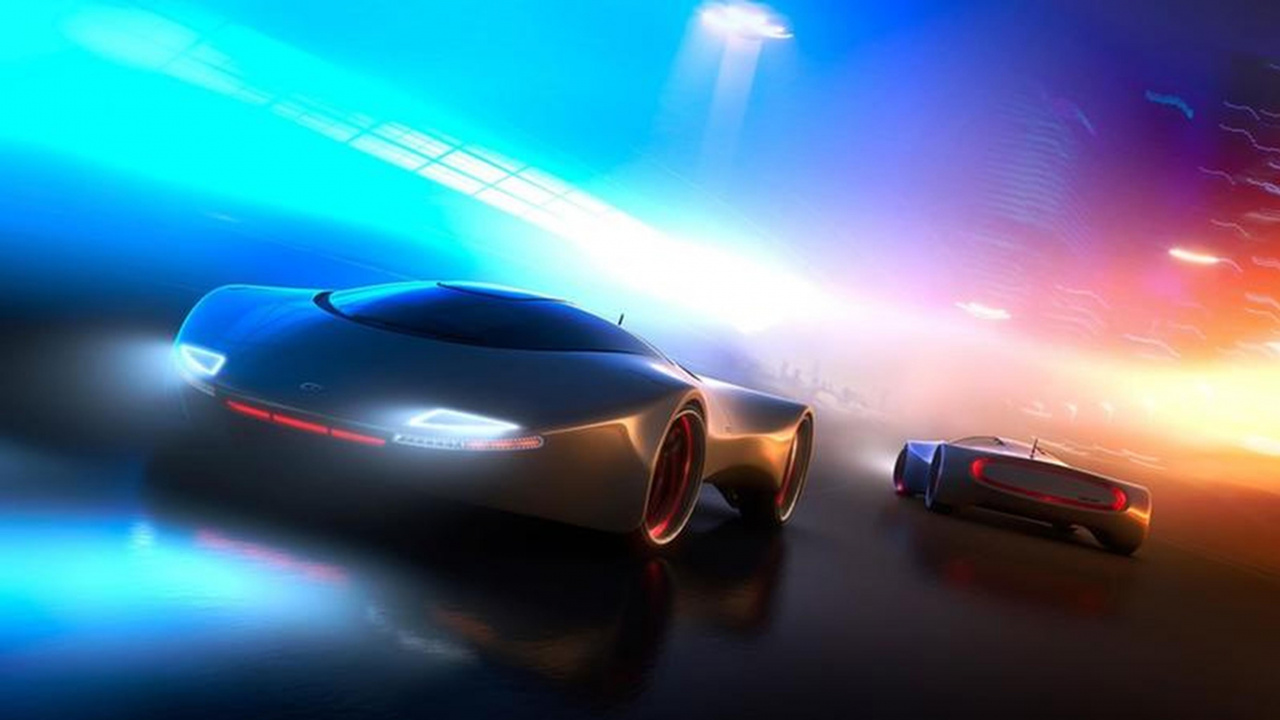 Обои авто, автомобиль концепции, будущее, спорткар, суперкар в разрешении 1280x720