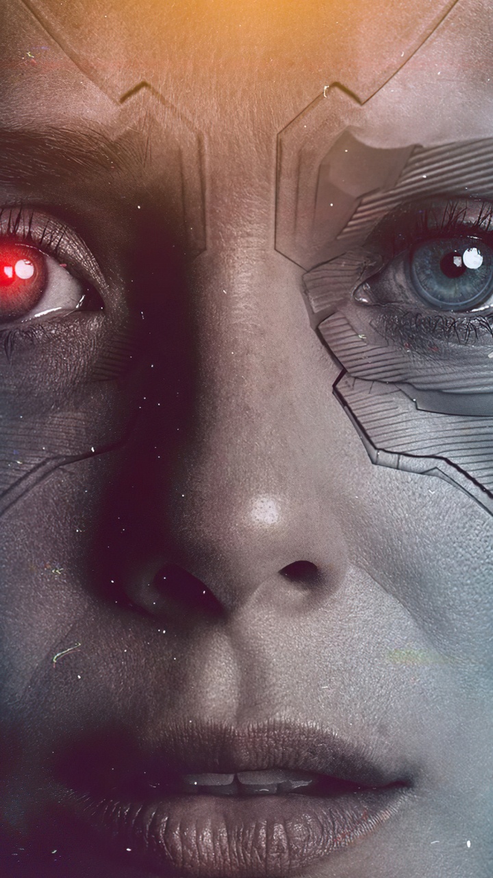 Обои фан арт ванда видение, wandavision, Ванда Maximoff, видение, Элизабет Олсен в разрешении 720x1280