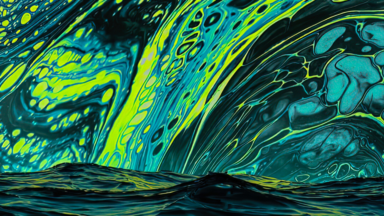 Обои отражение, планета, вода, гидроресурсы, жидкий в разрешении 1280x720