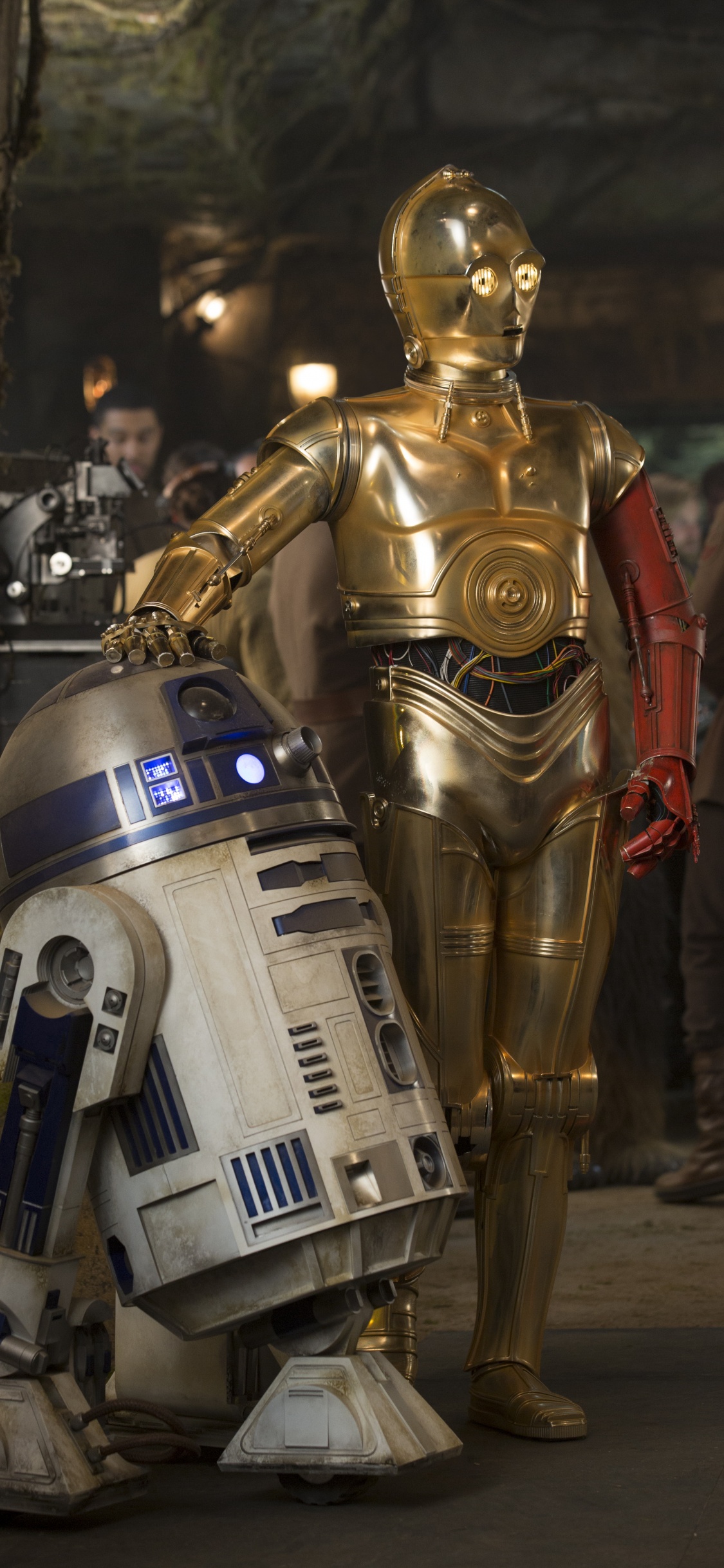 Обои С-3РО, звездные войны, броня, энакин Скайуокер, дроид в разрешении 1125x2436