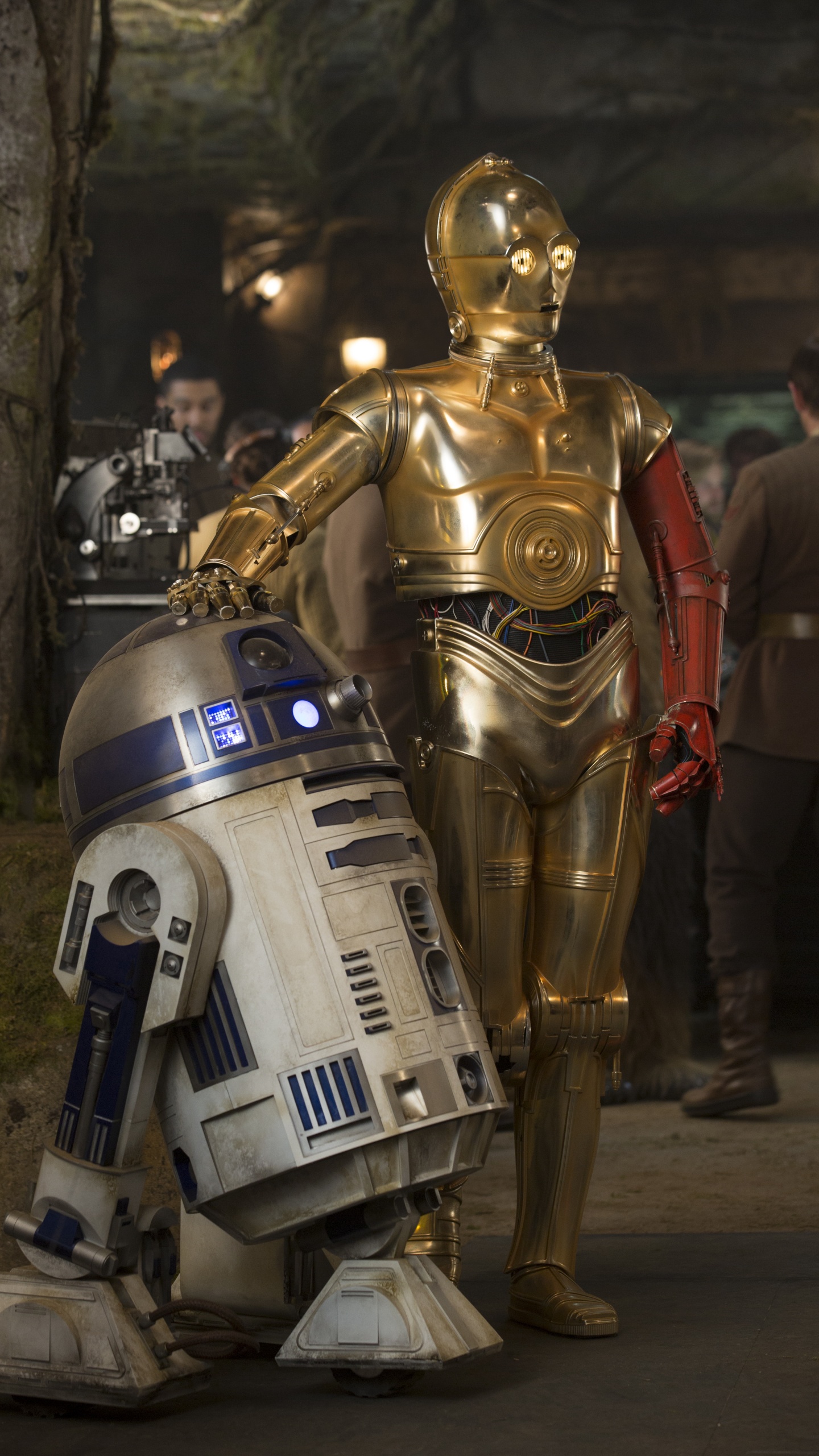 Обои С-3РО, звездные войны, броня, энакин Скайуокер, дроид в разрешении 1440x2560