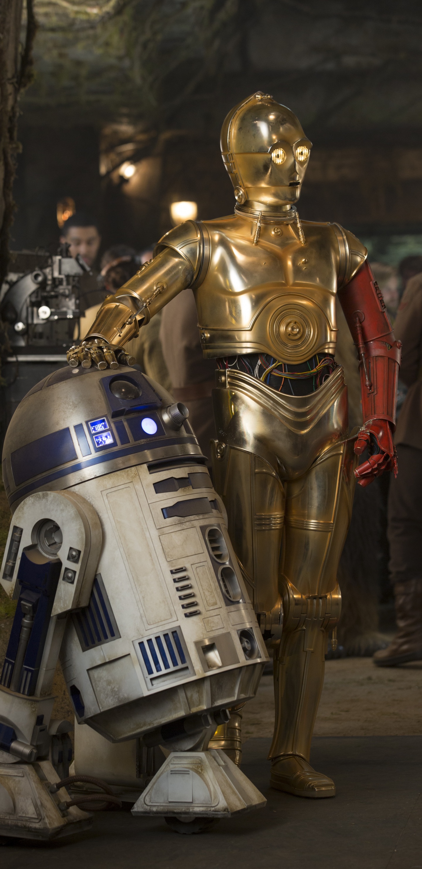 Обои С-3РО, звездные войны, броня, энакин Скайуокер, дроид в разрешении 1440x2960