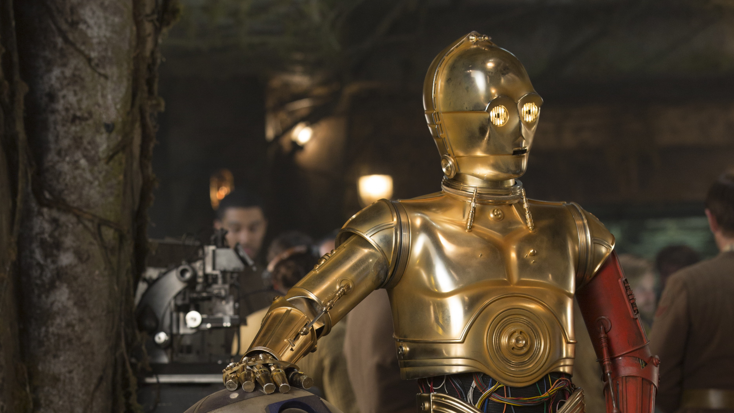 Обои С-3РО, звездные войны, броня, энакин Скайуокер, дроид в разрешении 2560x1440