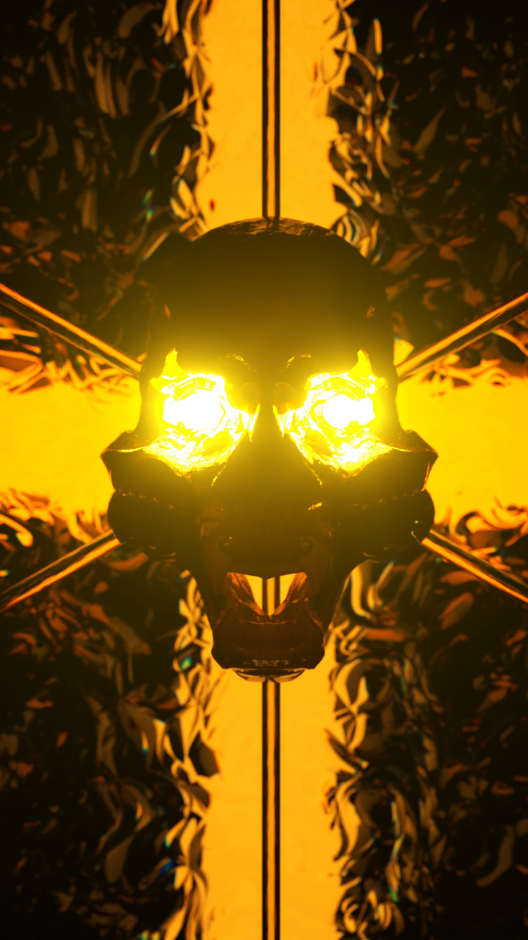 Обои свет, желтый, освещение, Апельсин, уличный фонарь в разрешении 750x1334