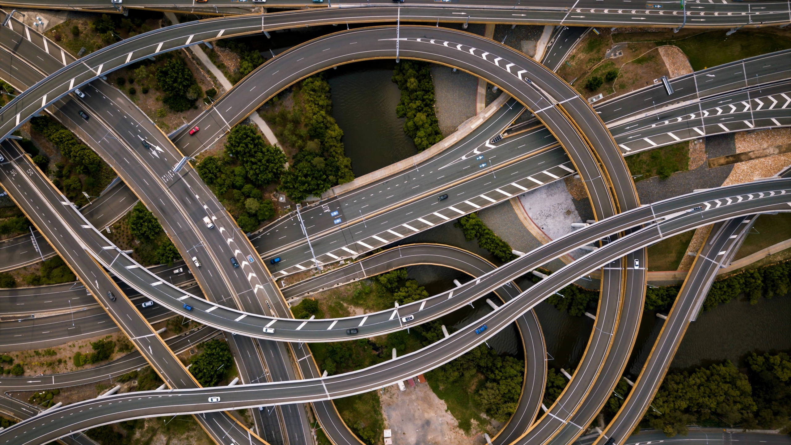 Обои дорога, Король, магистраль, инфраструктура, улица в разрешении 2560x1440