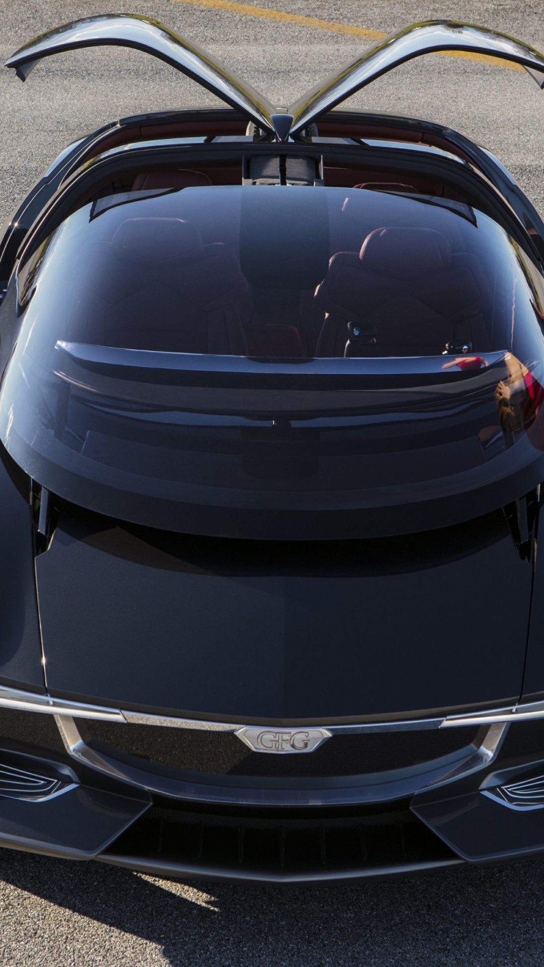 Обои автомобиль концепции, Italdesign Джуджаро, легковые автомобили, Концепт Honda EV с, Джуджаро Форд Мустанг в разрешении 1080x1920