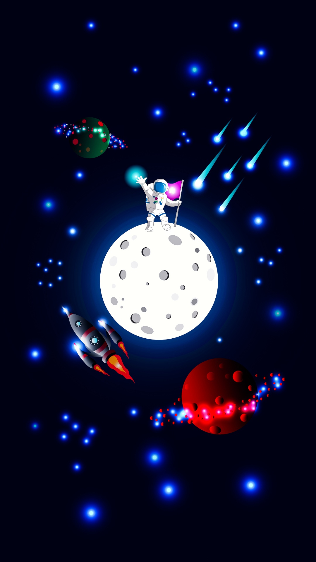 Обои свет, синий, жидкий, автомобильное освещение, развлечение в разрешении 1080x1920