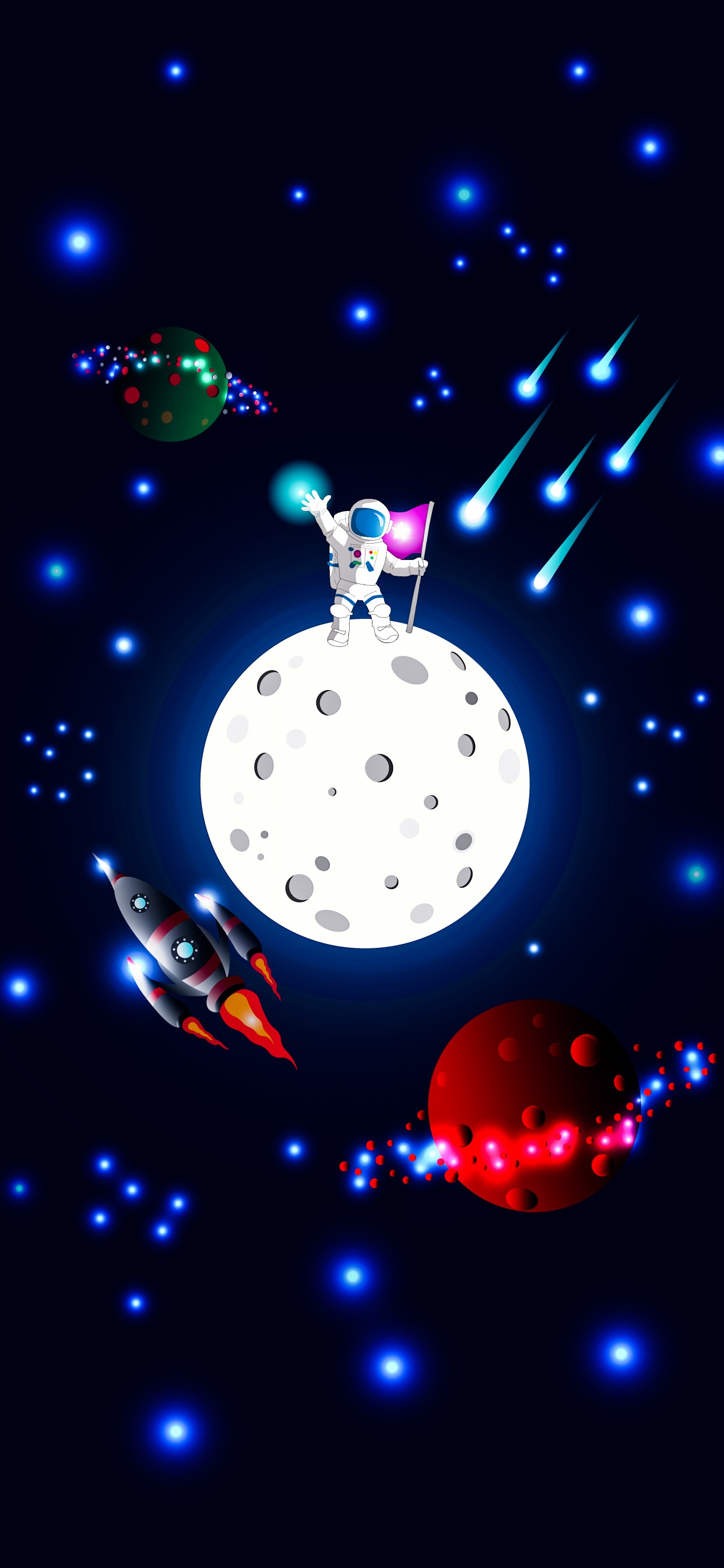 Обои свет, синий, жидкий, автомобильное освещение, развлечение в разрешении 1242x2688