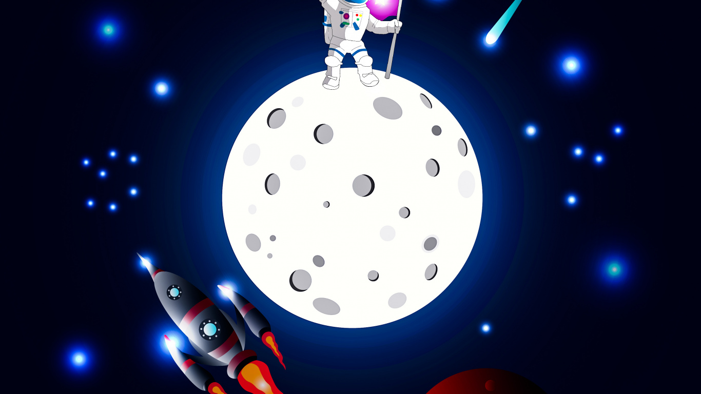 Обои свет, синий, жидкий, автомобильное освещение, развлечение в разрешении 1366x768