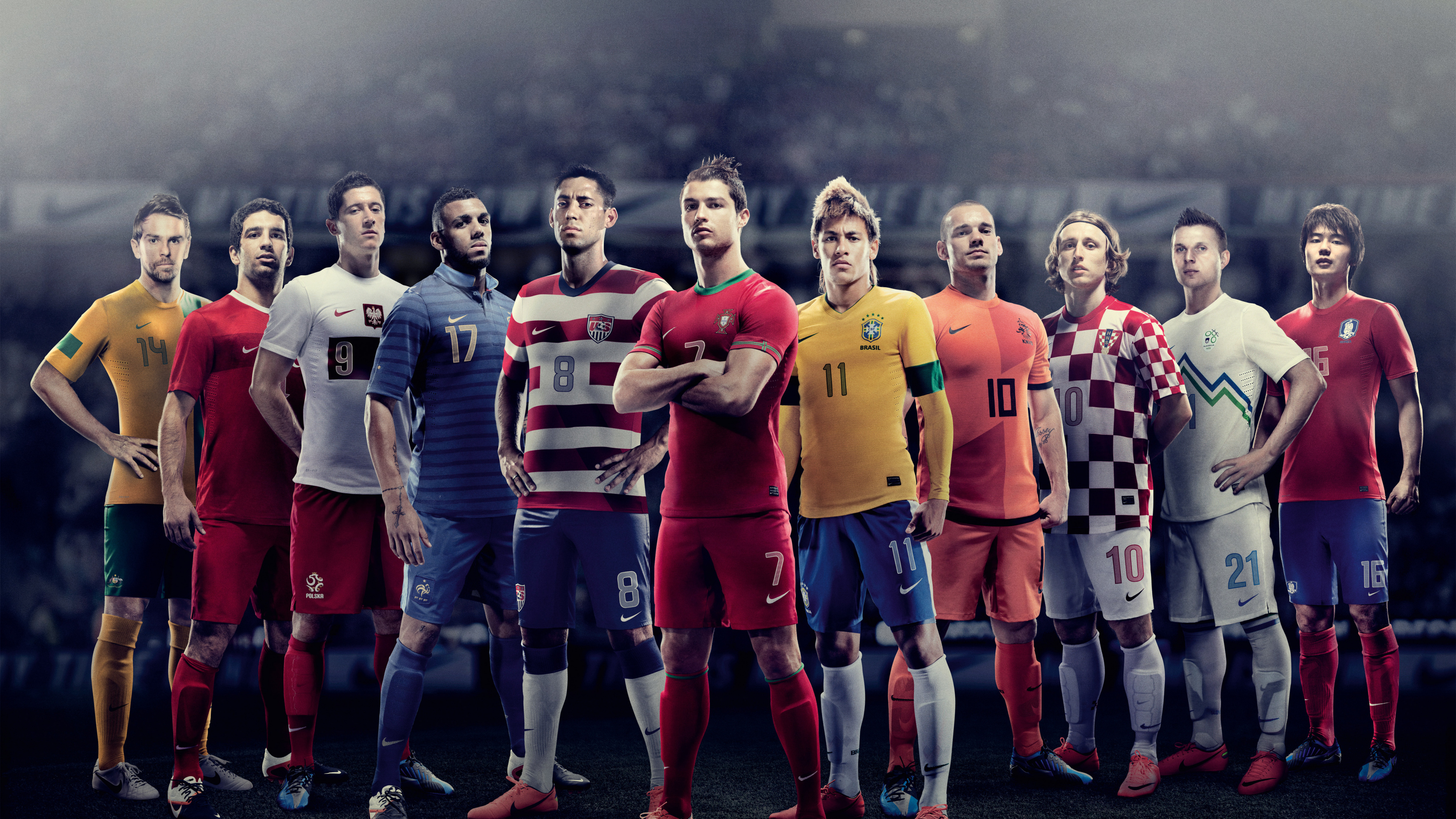 Обои Футбольный игрок, команда, социальная группа, командный вид спорта, спортивные объекты в разрешении 3840x2160