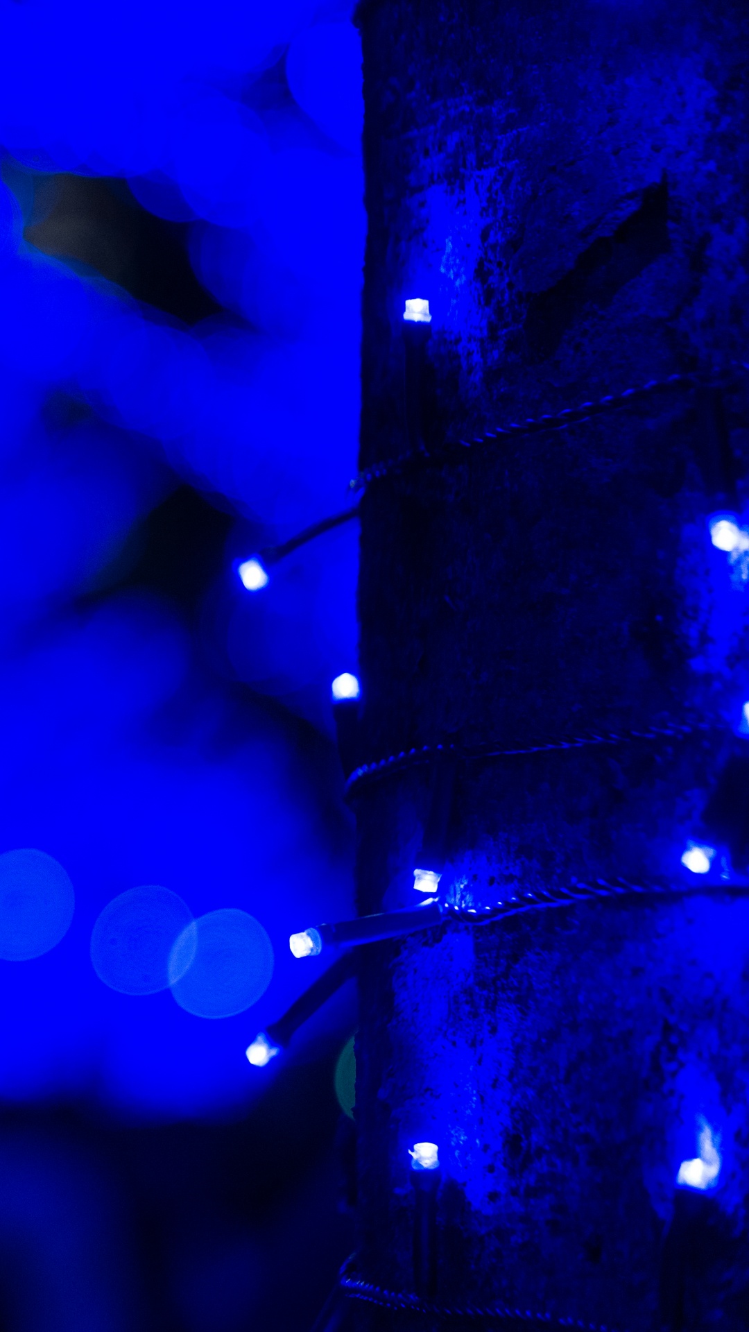 Обои синий, синий кобальт, свет, Фиолетовый, электрик в разрешении 1080x1920