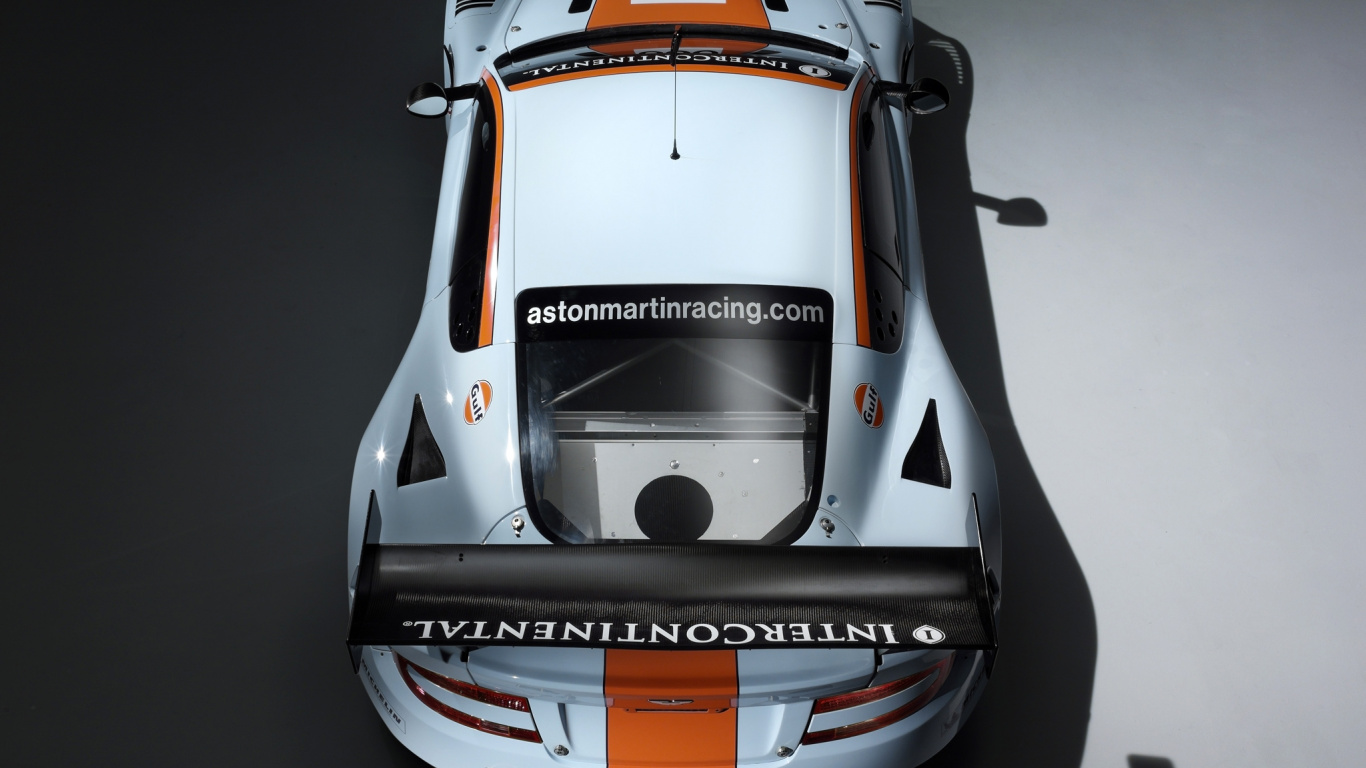 Обои Астон Мартин dbr9, спортивный гоночный автомобиль, Порше, Астон Мартин, гоночный автомобиль в разрешении 1366x768