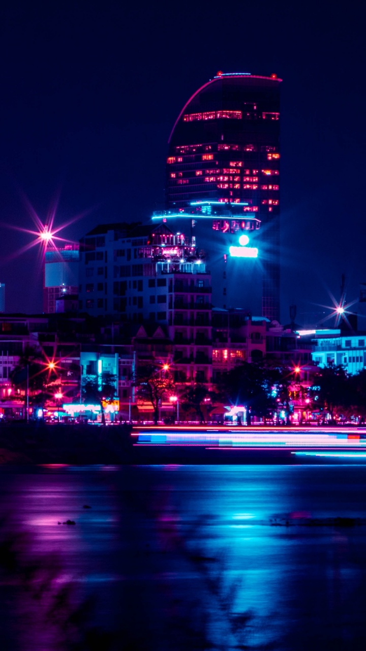 Обои Карла Росн Калеруега, архитектура, вода, здание, синий в разрешении 720x1280