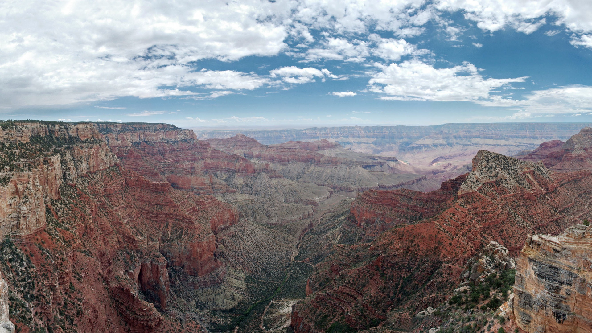 Обои река Колорадо, каньон, бесплодные земли, откос, формирование в разрешении 1920x1080
