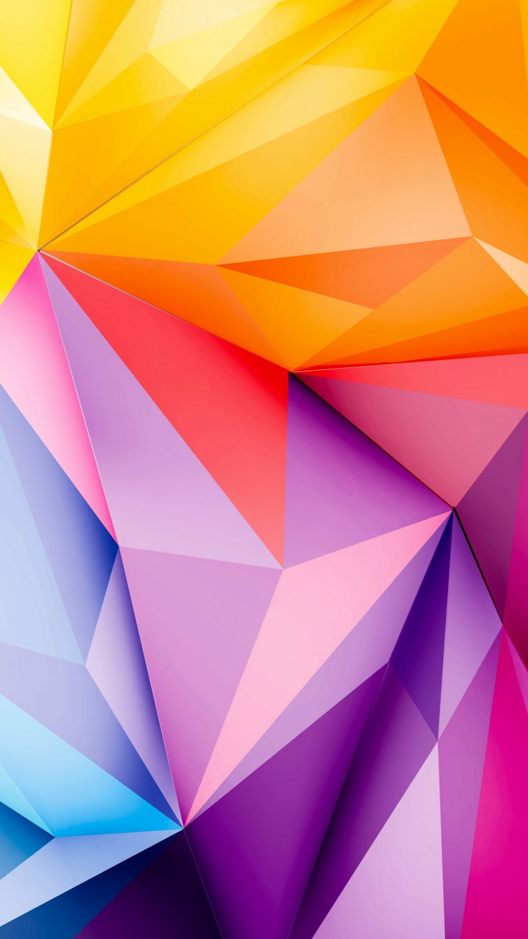 Обои абстрактная геометрия, абстракция, фигура, красочность, лазурный в разрешении 1080x1920