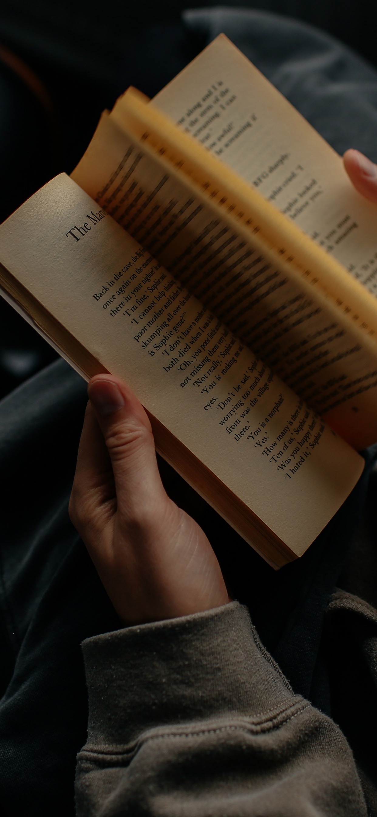 Обои чтение, писатель, Автор, книга, письмо в разрешении 1242x2688