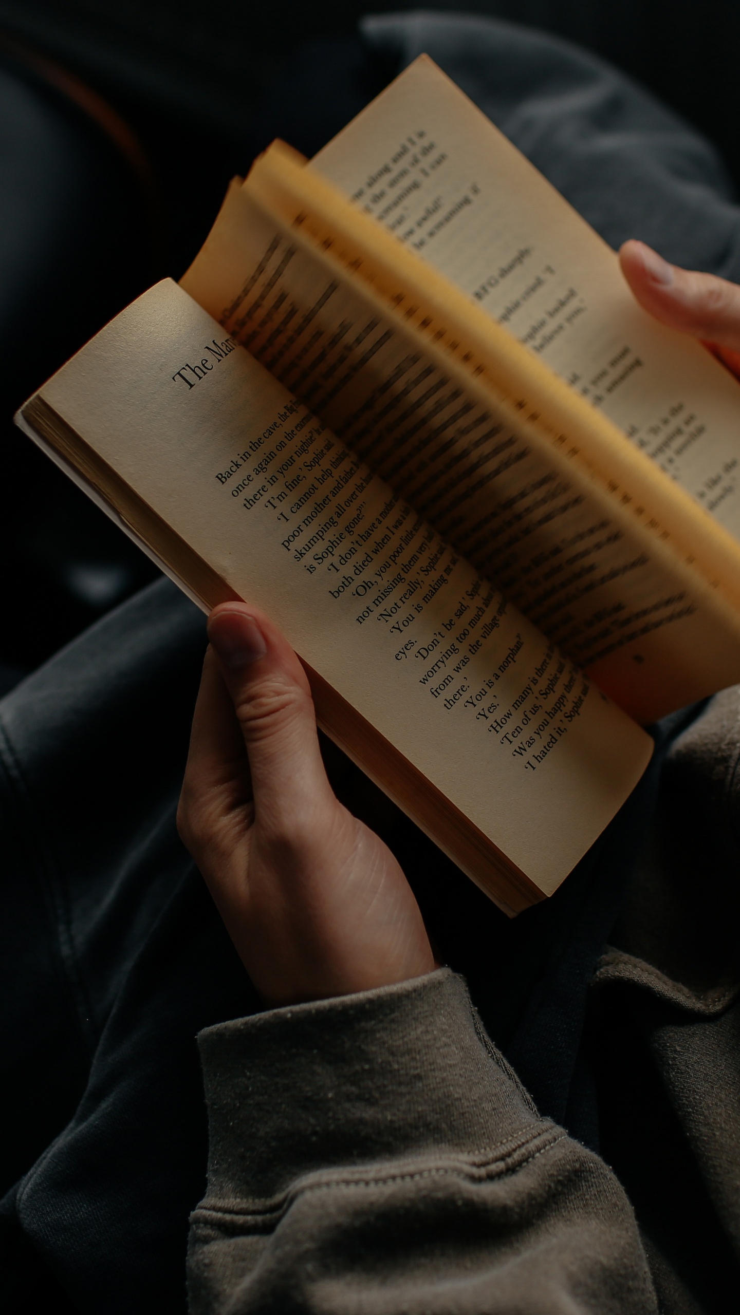 Обои чтение, писатель, Автор, книга, письмо в разрешении 1440x2560