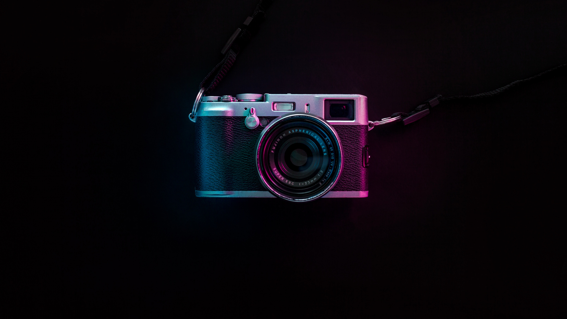 Обои камера, розовый, оптика камеры, Точка-и-снимай камеры, свет в разрешении 1920x1080